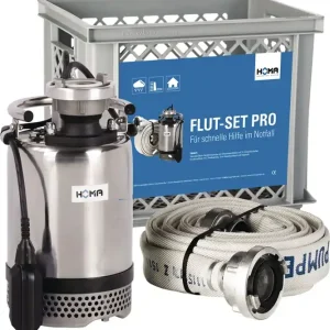 Meistverkauft Flut-Set PRO 15,5 m³/h 12m 670 W HOMA