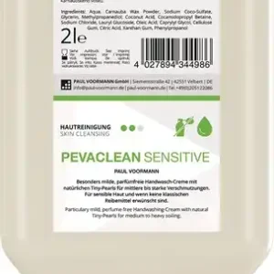Billig Handwaschcreme PEVACLEAN 2l unparfümiert Softflasche PAUL VOORMANN