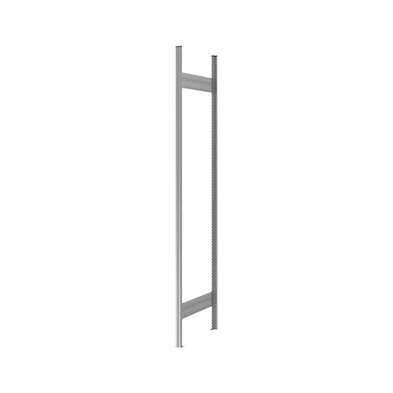 Zertifiziert hofe Regalrahmen, kpl. Für Beidseitige Nutzung - 2350x635mm (HöhexTiefe) - Verzinkt