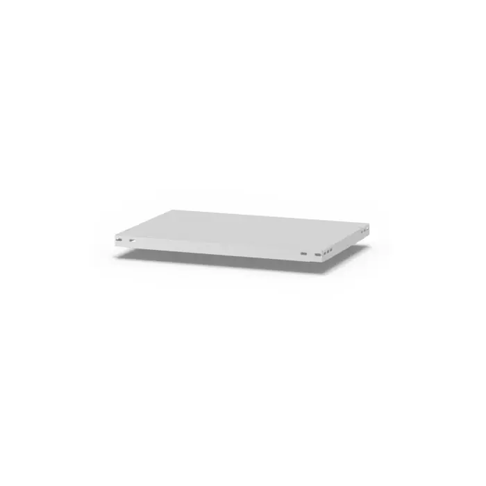 Super-Preis hofe Zusatzboden RAL7035 Lichtgrau inkl. 4 Fachbodenträgern 750x400mm - Fachlast 300 kg