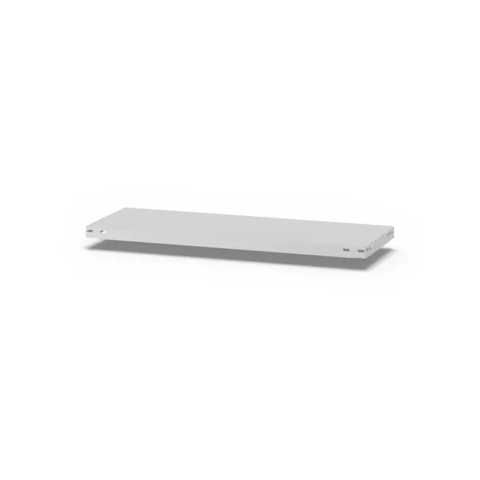 Preiswert hofe Zusatzboden RAL7035 Lichtgrau inkl. 4 Fachbodenträgern 1000x300mm - Fachlast 150 kg