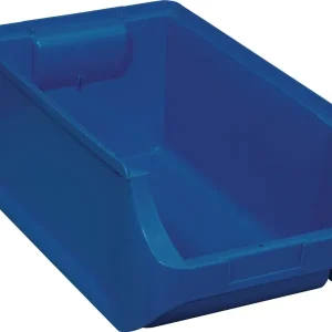 Must-Have Sichtlagerkasten ProfiPlus L355xB205xH150mm PP blau stapelbar ALLIT VE: 12 Stück