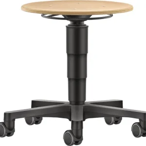 Preiswert Drehhocker Rl.Buche natur Sitz-H.450-650mm HO BIMOS