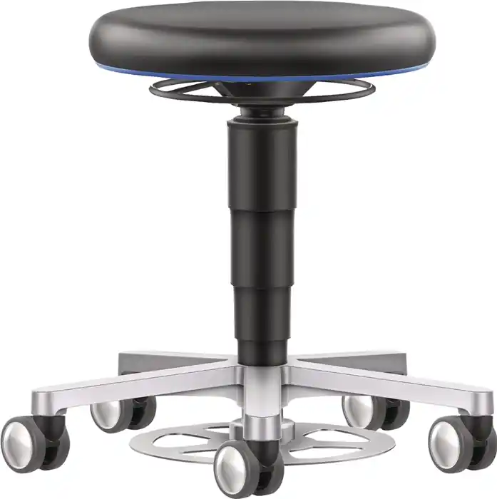 Bestseller Drehhocker Rl.Kunstleder schwarz Sitz-H.480-650mm BIMOS