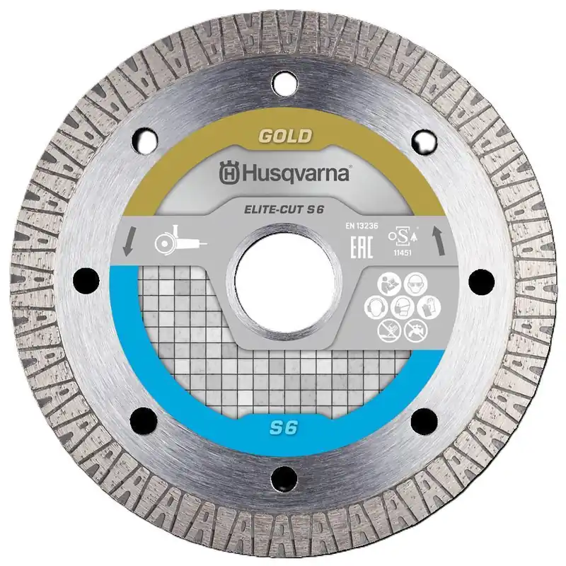 Husqvarna Diamanttrennscheibe Elite-Cut S6 125 10 22.2 Ø125 mm Neu Im Sortiment