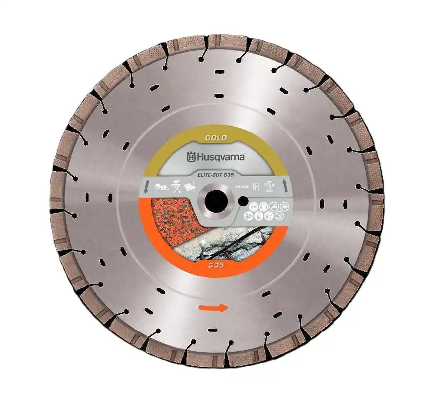 Beliebt Husqvarna Diamanttrennscheibe Elite-Cut S35P - Exo-Grit Z - Ø 415 mm - Aufnahme Ø 25.4 mm