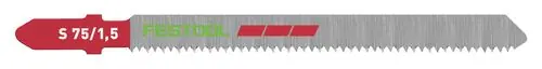 Rabatt Festool Stichsägeblatt S 75/1,5/5 PLASTICS PROFILE