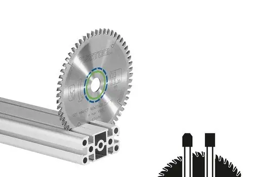 Neu Im Sortiment Festool Kreissägeblatt HW 210x2,4x30 TF72 ALUMINIUM/PLASTICS