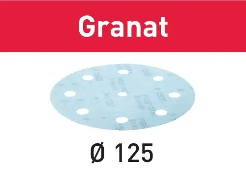 Festool Schleifscheibe STF D125/8 P1200 GR/50 Granat Preis Gesenkt