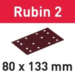 Sonderangebot Festool Schleifstreifen STF 80X133 P40 RU2/50 Rubin 2