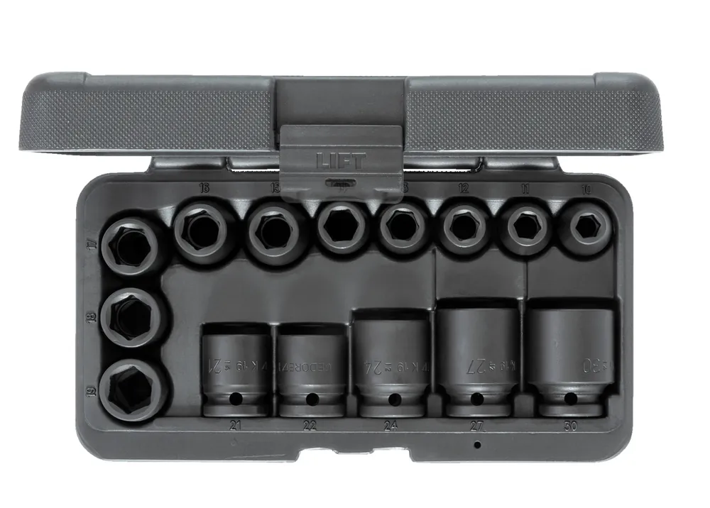 Markenware Gedore Kraftschrauber-Satz 1/2" 15-tlg