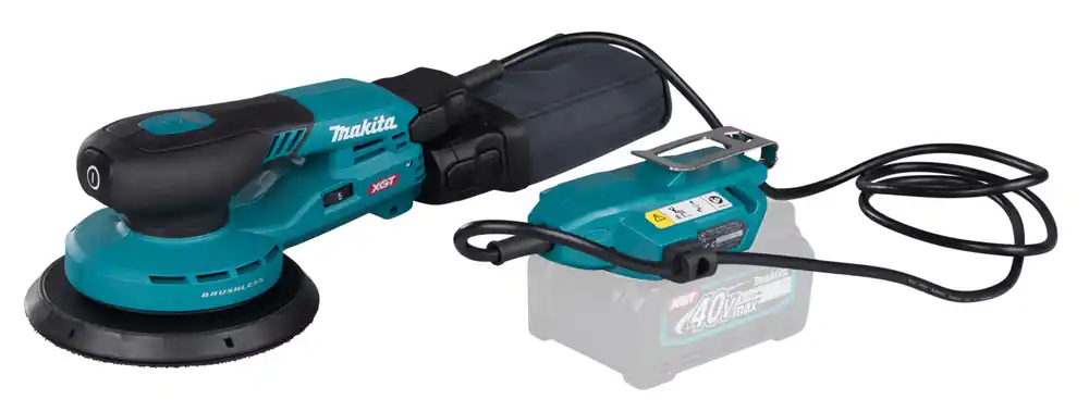 Markenware Makita Akku-Exzenterschleifer 40V max. / 150 mm ø (ohne Ladegerät und Akkus)