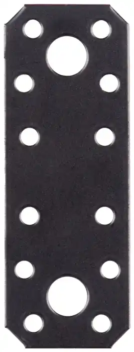 Jetzt Bestellen Flachverb.EN 14545 L.96mm B.35mm S.2,5mm STA schwarz ku.-besch.GAH VE: 50 Stück