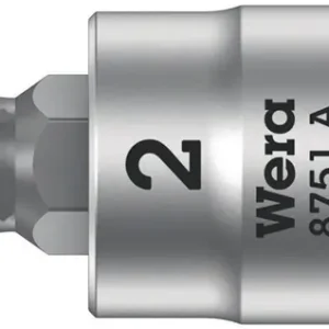 Schraubendrehereinsatz 8751 A Phillips 1/4 Zoll Kreuzschlitz PH PH 2 L.28mm WERA Direkt Vom Hersteller