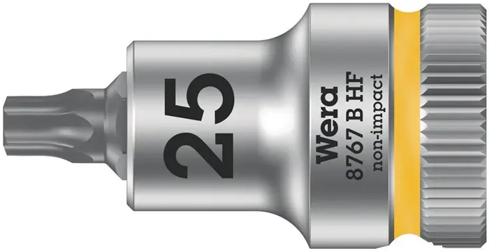 Schraubendrehereinsatz 8767 B HF Torx 3/8 Zoll TORX® TX 25 L.35mm WERA Sichere Zahlung