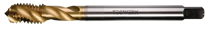 Highlight Maschinengewindebohrer DIN 376C M22x2,5mm HSS-Co TiN 6H TECWERK