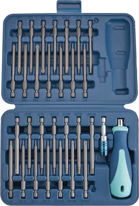 Begrenztes Angebot Bitsortiment 30-tlg.Schlitz/PH/PZD/TX-BO/6Kt.TECWERK