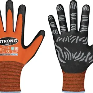 Handschuhe TIGER TOUCH Gr.10 orange/schwarz 92% PA/8% Elastan,Nitrilschaum VE: 12 Paare Direkt Vom Hersteller