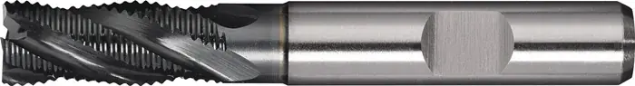 Neue Ware Schaftfräser DIN 844 Typ HR D.6mm HSS-Co PM ALCRONA Weldon Z.4 kurz TECWERK