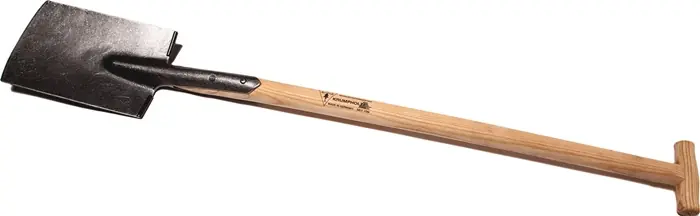 Gärtnerspaten m.Eschen-T-Stiel 280x180mm KRUMPHOLZ Neue Kollektion