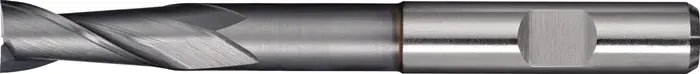 Letzte Chance Bohrnutenfräser TypN D.8mm HSS-Co8 TiCN Weldon Z.2 lang TECWERK