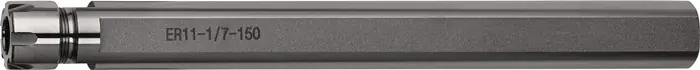 Begrenztes Angebot Spannzangenfutter ER Spann-D.1-7mm Schaft-D.16mm Schaft-L.150mm TECWERK