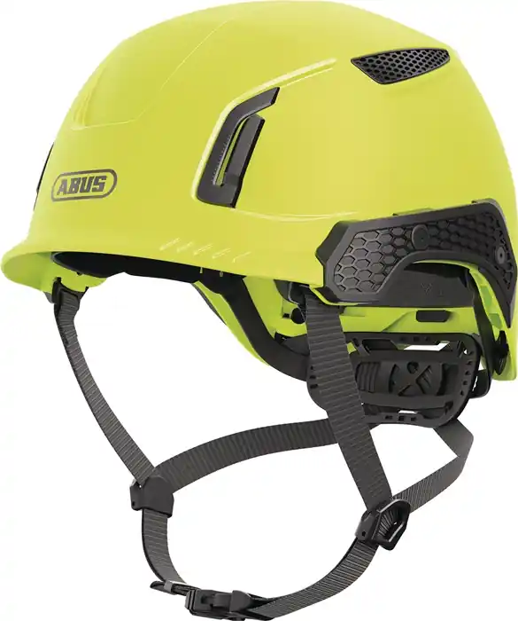 Ausverkauf Industriekletterhelm Spector signal yellow ABS-Außenschale,EPS-Innenschale