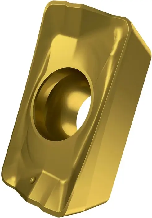 Fräswendeschneidplatte ISO APKT 160416-HM:M8340 D.4,6mm PVD beschichtet Gold VE: 10 Stück Neue Ware