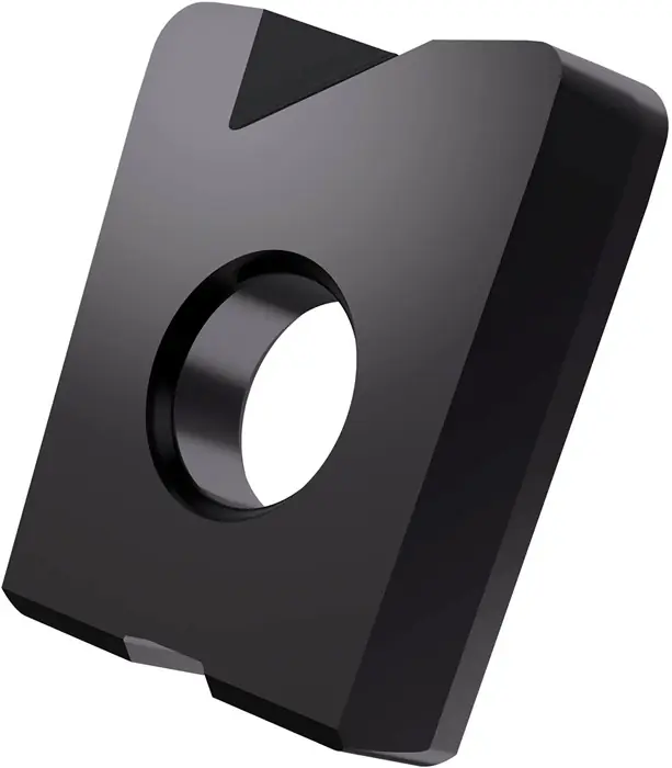 Geprüft Fräswendeschneidplatte ISO LC 1610-KP:M8310 D.5mm PVD beschichtet Lila-Schwarz VE: 10 Stück