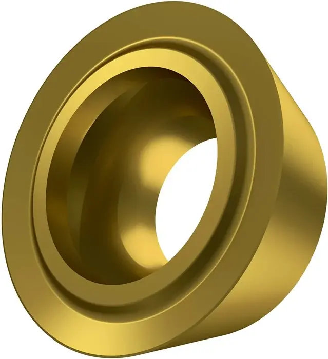Fräswendeschneidplatte ISO RDET 1003MOSN:M8340 D.4,4mm PVD beschichtet Gold VE: 10 Stück Sichere Zahlung