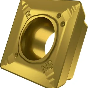 Billig Fräswendeschneidplatte ISO SDMT 1205AESN-R:M8330 D.5,5mm PVD beschichtet Gold VE: 10 Stück
