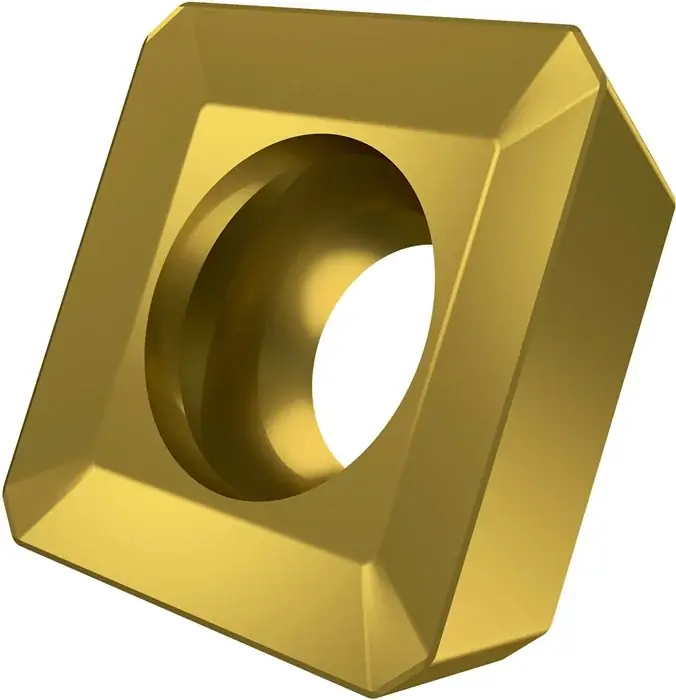 Fräswendeschneidplatte ISO SPET 1204ADSN:M8340 D.5,5mm PVD beschichtet Gold VE: 10 Stück Angebot