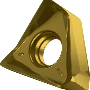Fräswendeschneidplatte ISO TNGX 160616SR-M:M8340 D.4,4mm PVD beschichtet Gold VE: 10 Stück Finale Aktion