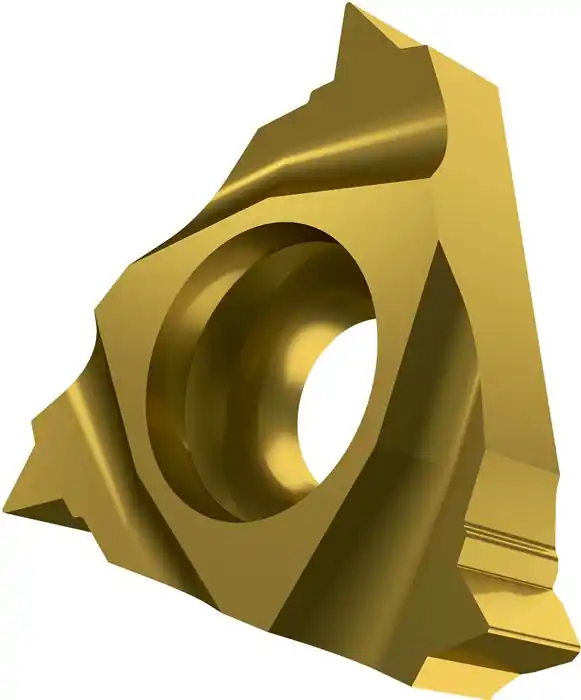 Gewindedreh-Wendeschneidplatte ISO TN 16NR115NPT:T8030 Innenkreis-D.9,525mm PVD VE: 5 Stück Top-Seller