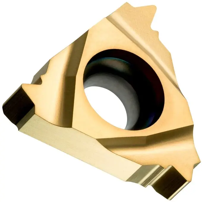 Günstig Gewindedreh-Wendeschneidplatte ISO TN 16ER100W:T8030 Innenkreis-D. 9,525mm PVD VE: 5 Stück