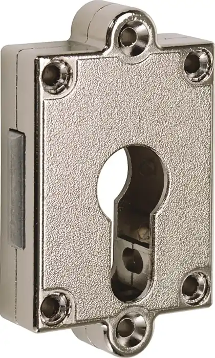 Möbel Aufschraubschloesser Dornm.25mm rechts,li. VE: 5 Stück Zertifiziert