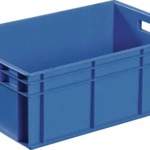 Solange Der Vorrat Reicht Transportbehälter L600xB400xH320mm blau PP Durchfassgr.Seitenw.geschl.TECWERK