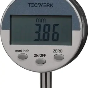Neu Messuhr 12,5mm Abl.mm 0,01 dig.TECWERK