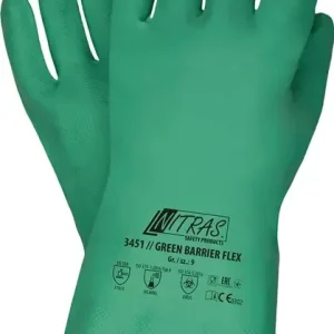 Chemikalienschutzhandschuhe Green Barrier Flex Gr.10 grün EN 388,EN 374 VE: 12 Paare Solange Der Vorrat Reicht
