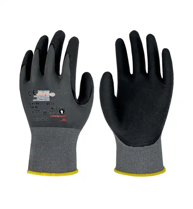 Aktuell Handschuhe FlexMech 663+ Gr.9 grau/schwarz EN420,EN388,EN407 PSA II HONEYWELL VE: 10 Paare
