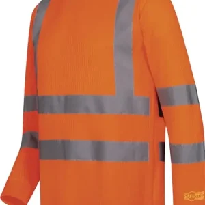 Warnschutz-Langarm-T-Shirt NEVIO Gr.XL orange SAFESTYLE Sonderangebot