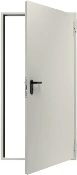 Feuerschutzabschluss T30 Dünnfalz B875xH2000mm L/R verwendbar Expressversand