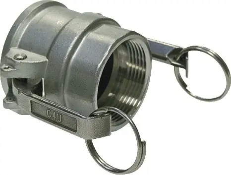 Hebelarmk.Kamlok Typ D VA (1.4408) m.PTFE Dicht.41,91mm 1 1/4 Zoll Meistverkauft