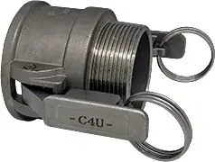 Abverkauf Hebelarmk.Safe-Lock Kamlok Typ B VA (1.4408) 75,18mm 2 1/2 Zoll