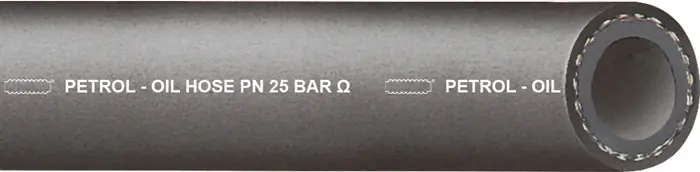 Günstig Öl- u.Benzinschlauch PETROL-OIL ID 19mm Wandst.5,0mm L.50m TEGUMA VE: 50 Meter