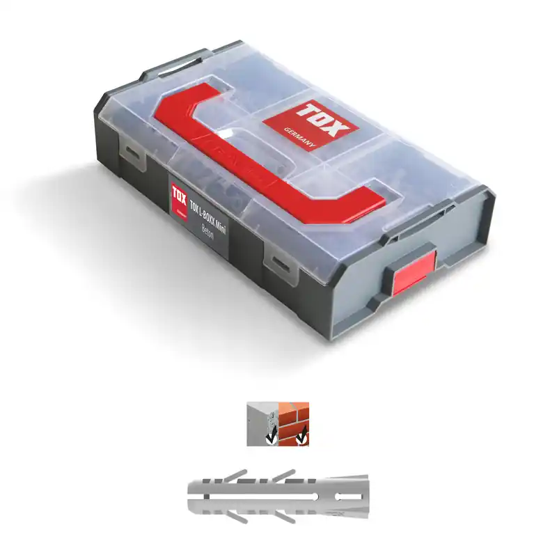 TOX L-Boxx Mini Beton - 296-teilig Preis Gesenkt