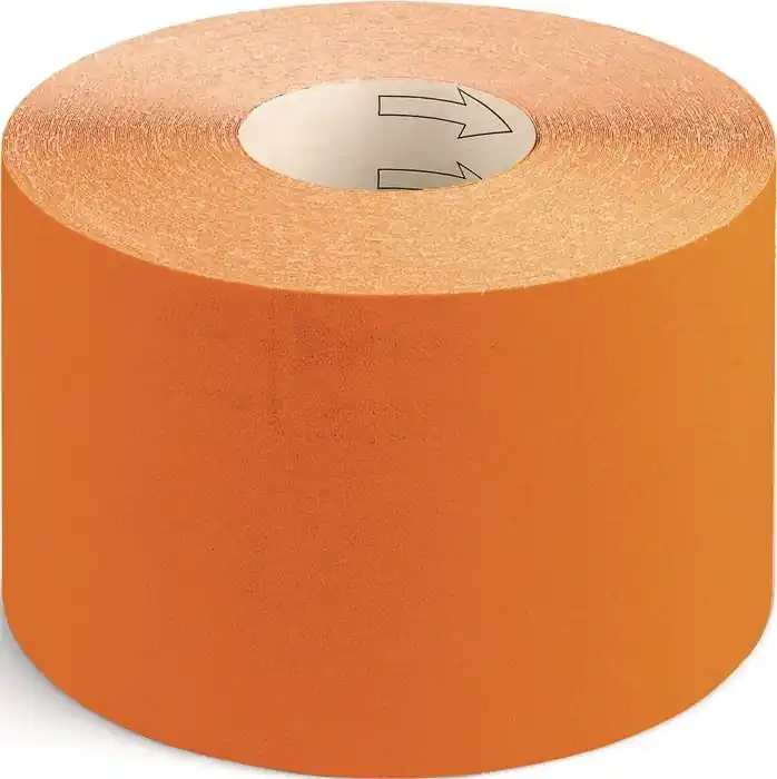Billig Schleifpapierrolle 115mm K.120 f.Holz/Farbe Korund TECWERK
