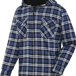 Thermohemd WILLISTON Gr.M blau/weiß TEXXOR Geprüft