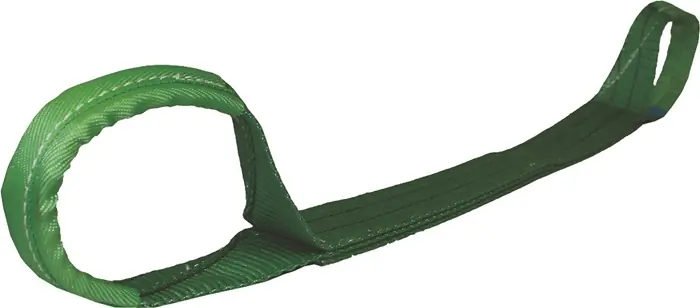 Hebeband DIN EN 1492-1 L.6m grün Tragf.einf.2000kg TECWERK Top-Angebot