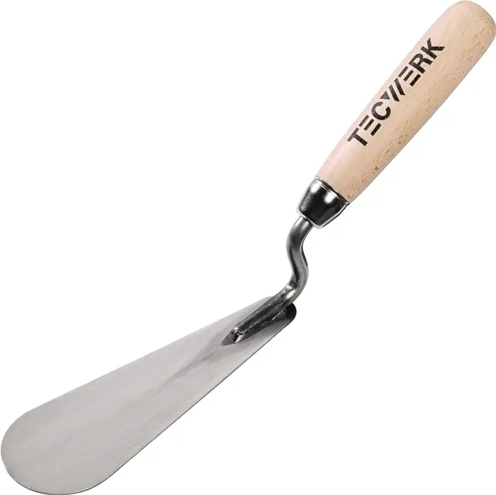Geprüft Zungenkelle L.160mm m.H-Heft VA TECWERK